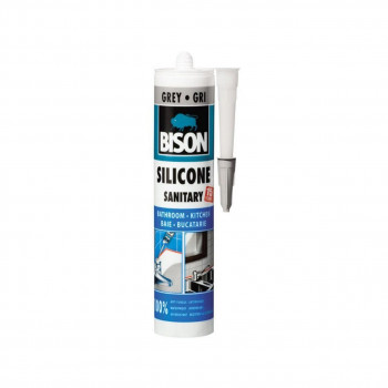 SILICON BISON 280ML SANITAR GRI